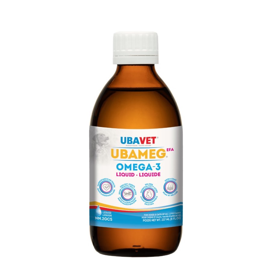 UBAMEG EFA Omega-3 fatty acid liquid supplement for dogs and cats