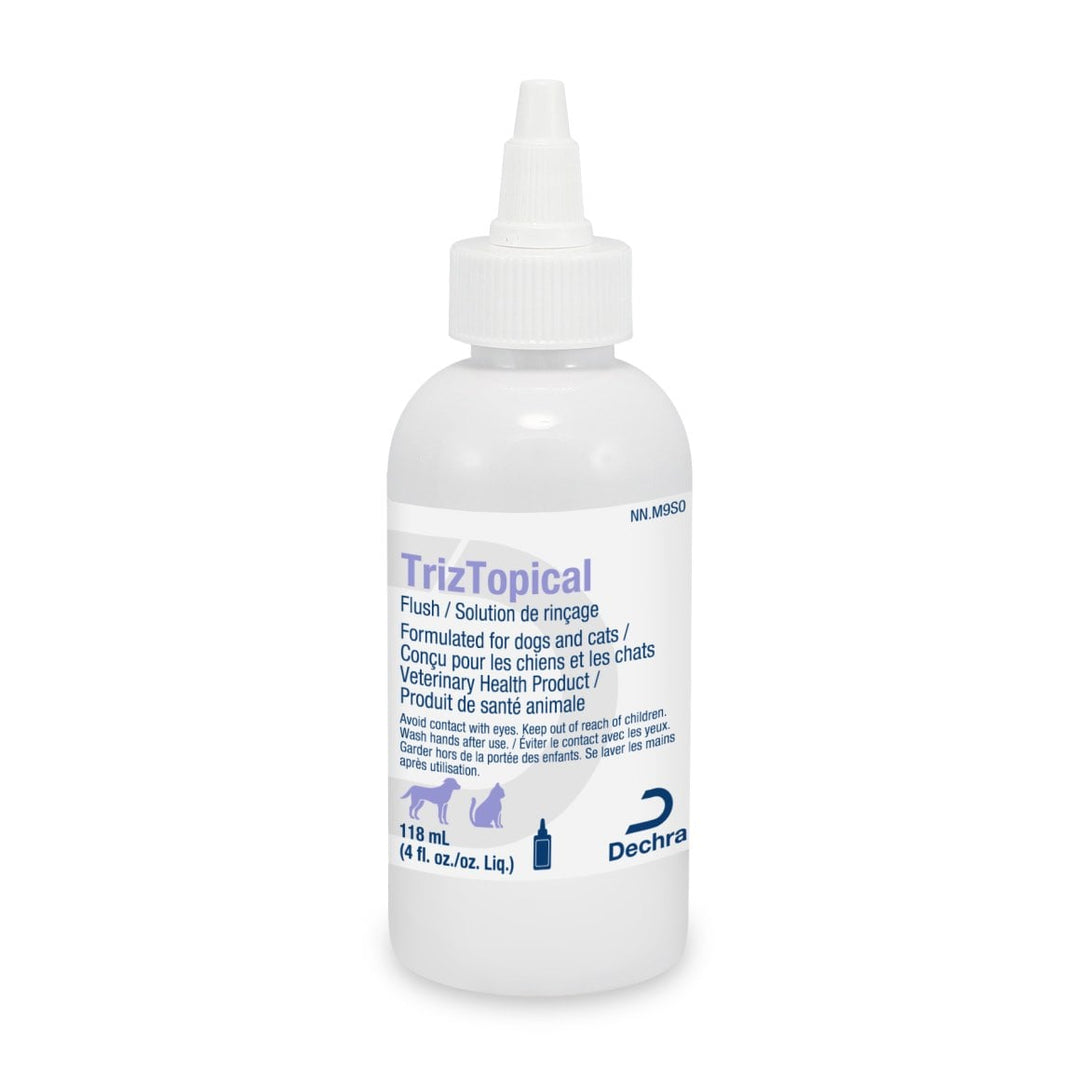 Dechra TrizTopical Skin Flush for Cats &amp; Dogs 118ml