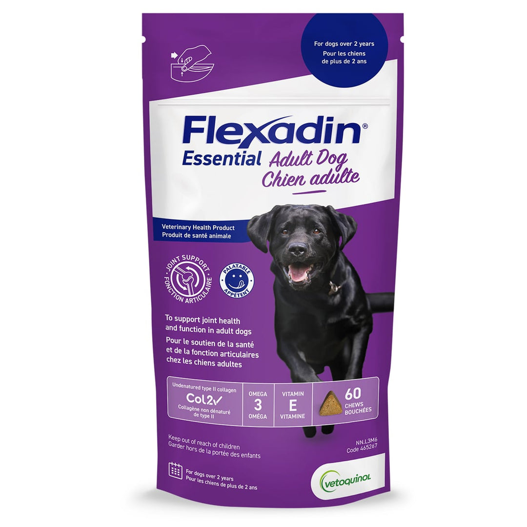 Vetoquinol Flexadin Adult Dog Chews Chicken 60 Pack