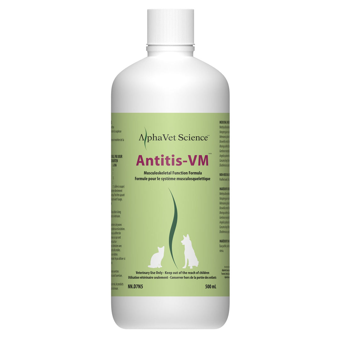 Alpha Antitis-VM Liquid Joint Support for Dogs &amp; Cats 500ml