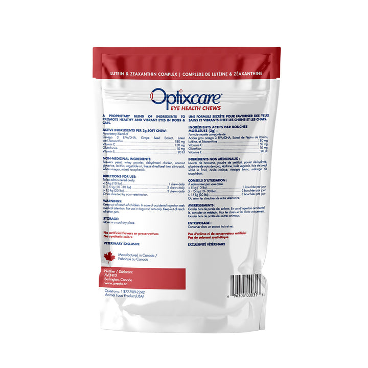 Optixcare Eye Health Chews for Dogs &amp; Cats, 270g