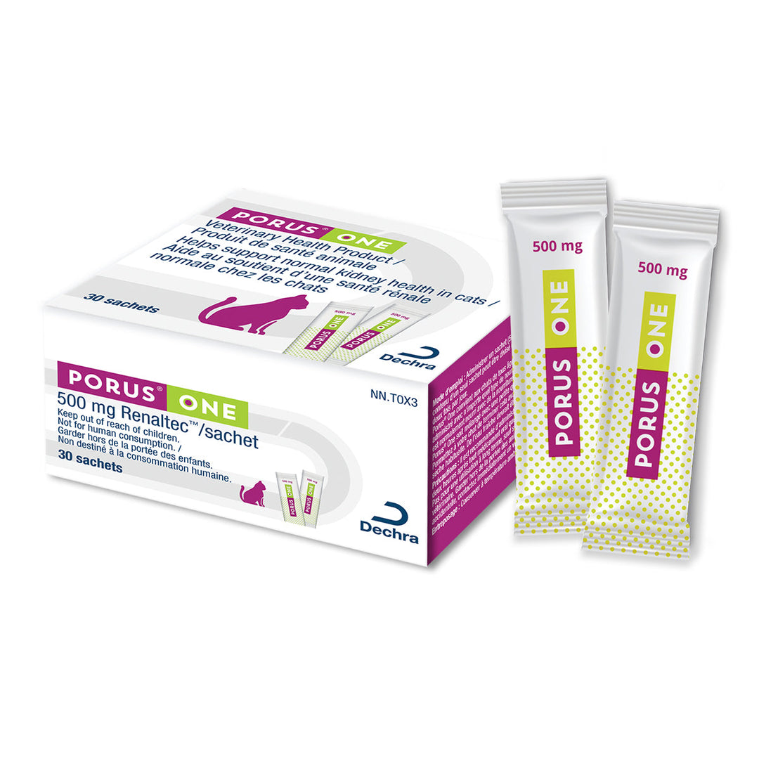 Dechra Porus One Kidney Support Powder for Cats, 30 Pouches