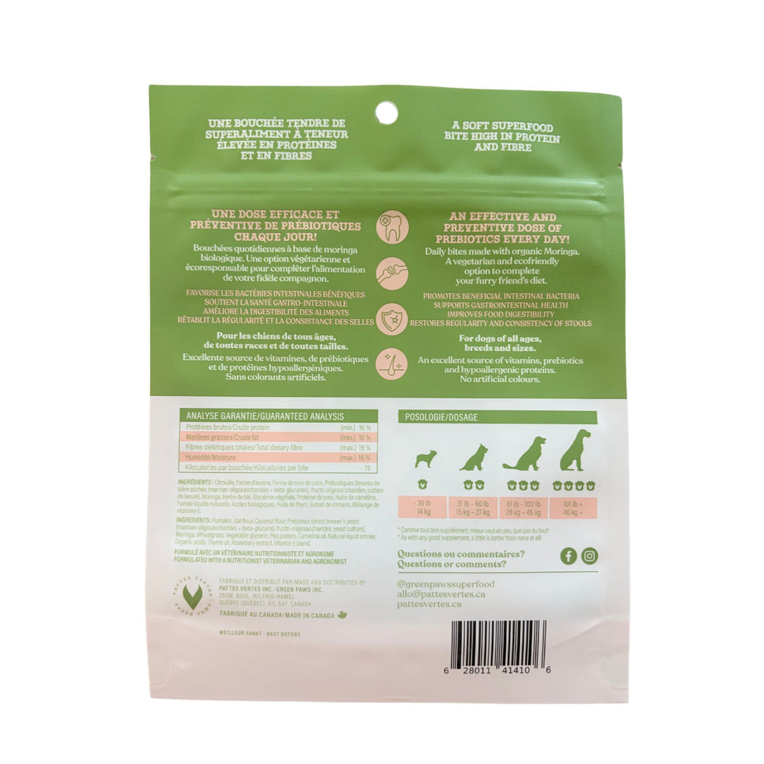Green Paws Prebiotics for Dogs - Roasted Pumpkin