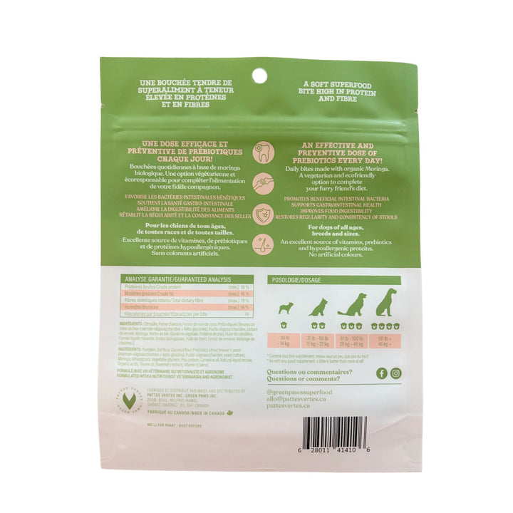 Green Paws Prebiotics for Dogs - Roasted Pumpkin