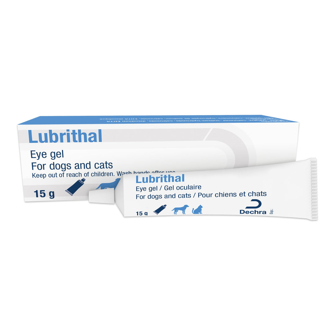 Dechra Lubrithal Soothing Eye Gel for Dogs &amp; Cats, 15g