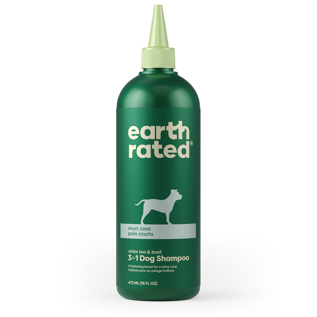 Earth Rated Shampoo 3in1 for Dogs with Short Coat 472ml