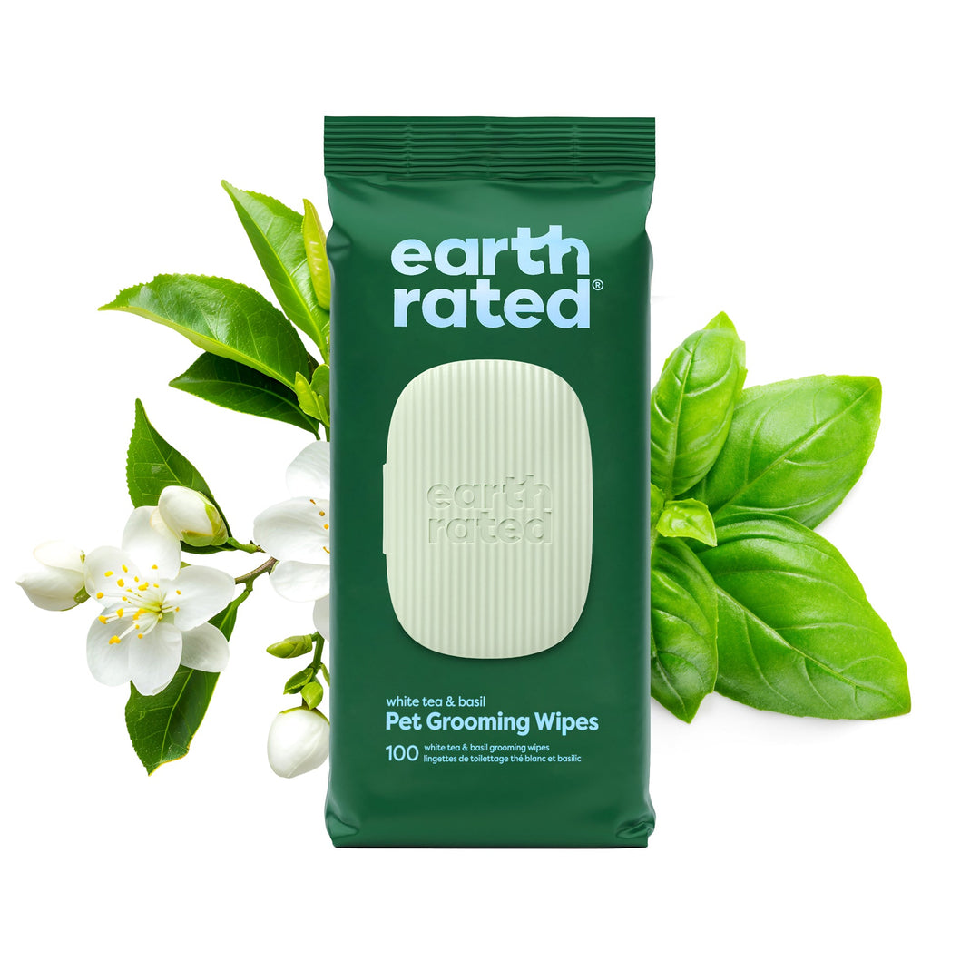 Earth Rated Pet Grooming Wipes for Dogs 100 Pack