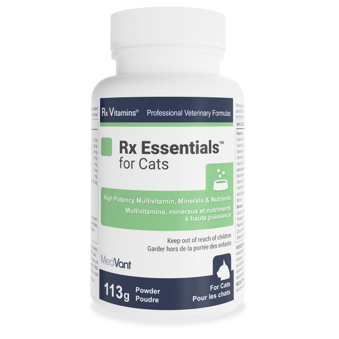 Rx Vitamins Rx Essentials multivitamin powder for cats 113g canister