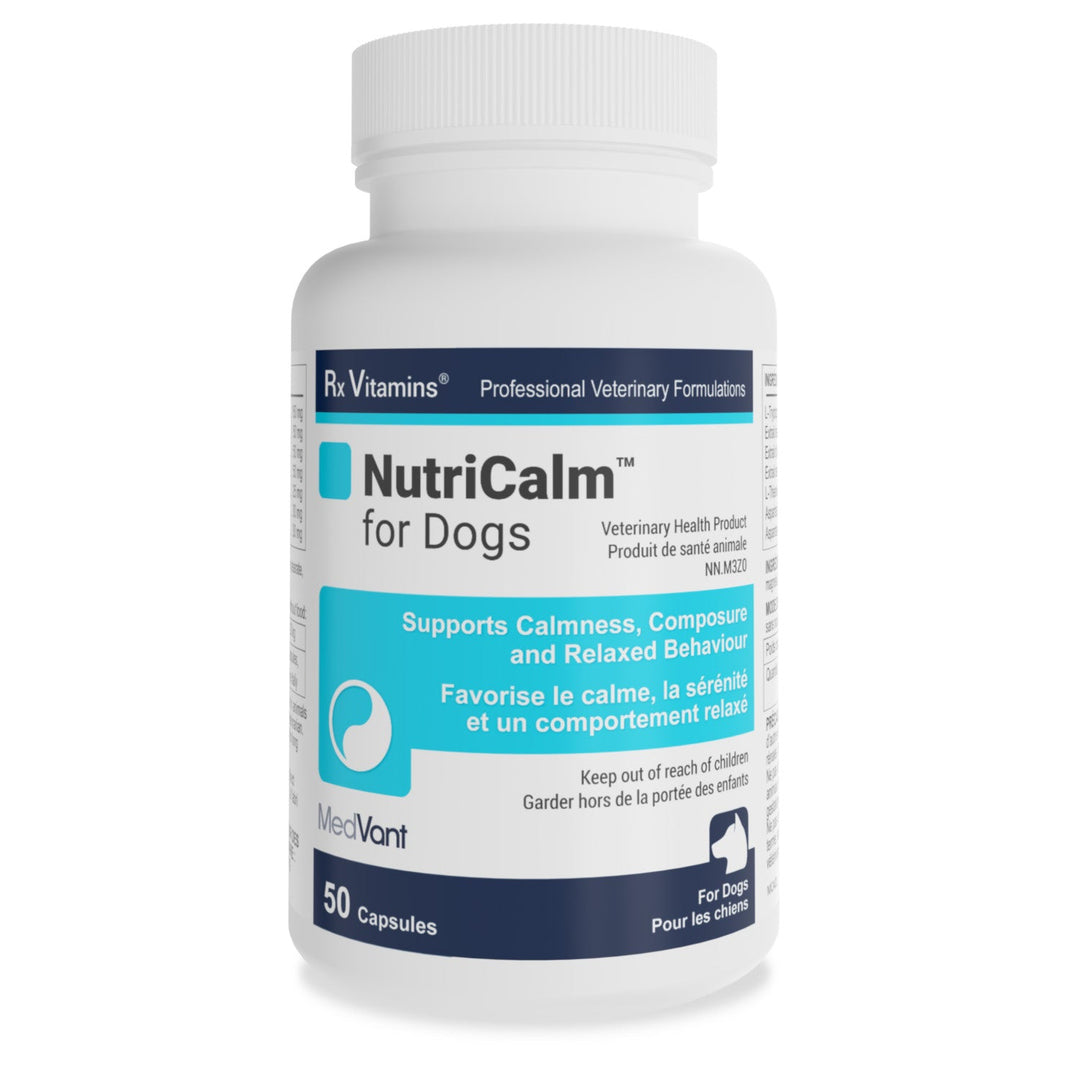 Rx Vitamins NutriCalm capsules for dogs original calming supplement