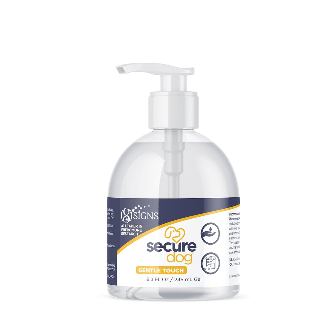 MedVant SecureDog Gentle Touch Calming Hand Gel for Dogs, 245 ml