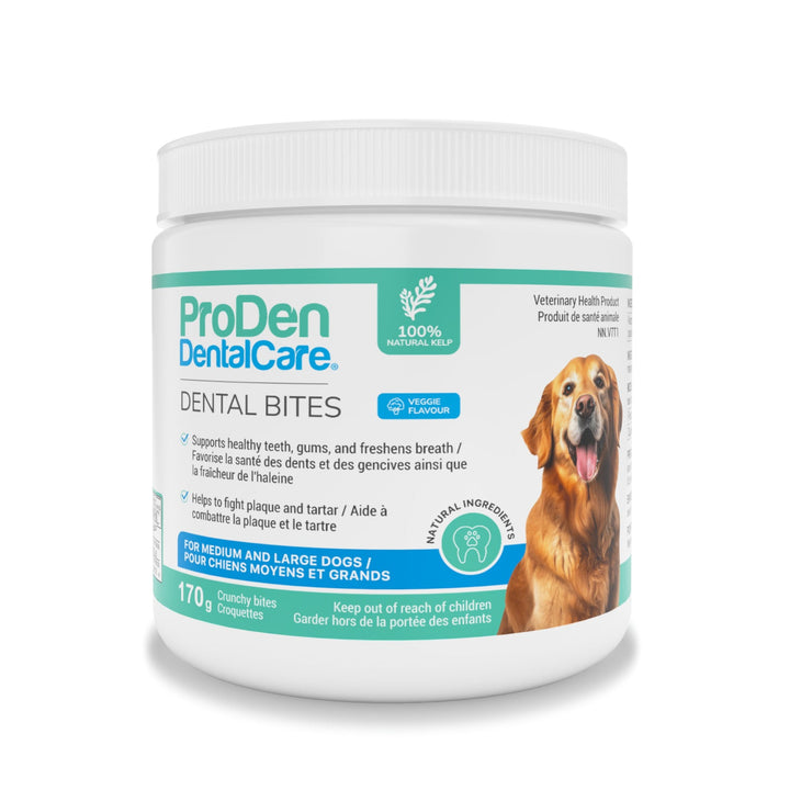 ProDen DentalCare dental bites for medium and large dogs vegetables flavour