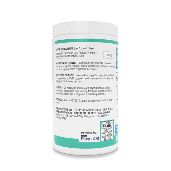 Medvant ProDen DentalCare Soft Chews for Large Dogs - Natural Flavour