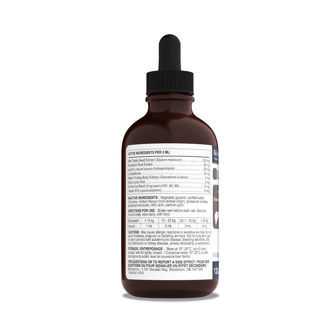 Rx Vitamins Liquid Hepato Liver Support Liquid for Dogs &amp; Cats - Chicken