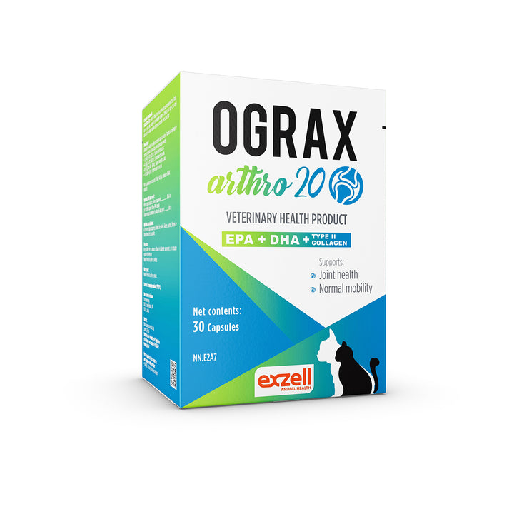 Ograx Arthro 20 large breed capsules for dogs