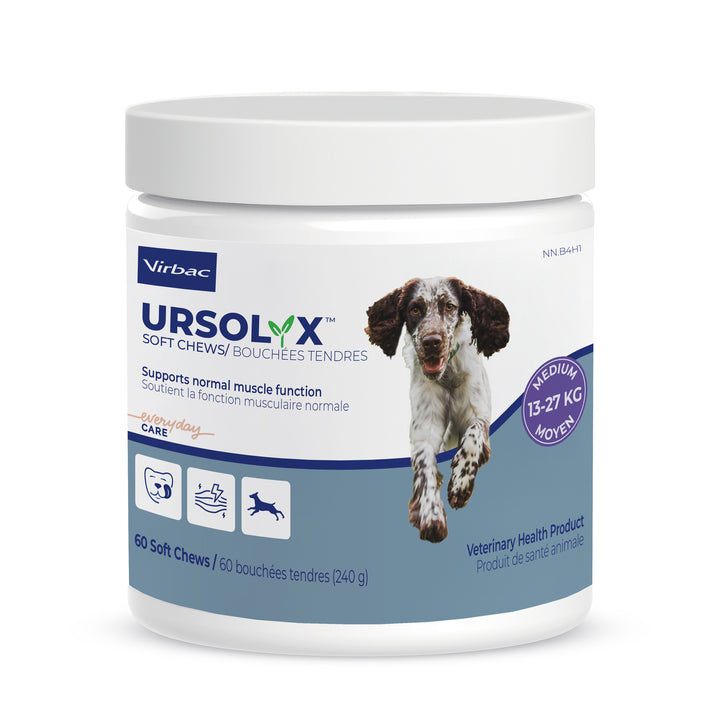 Ursolyx soft chews for dogs, 60 chews
