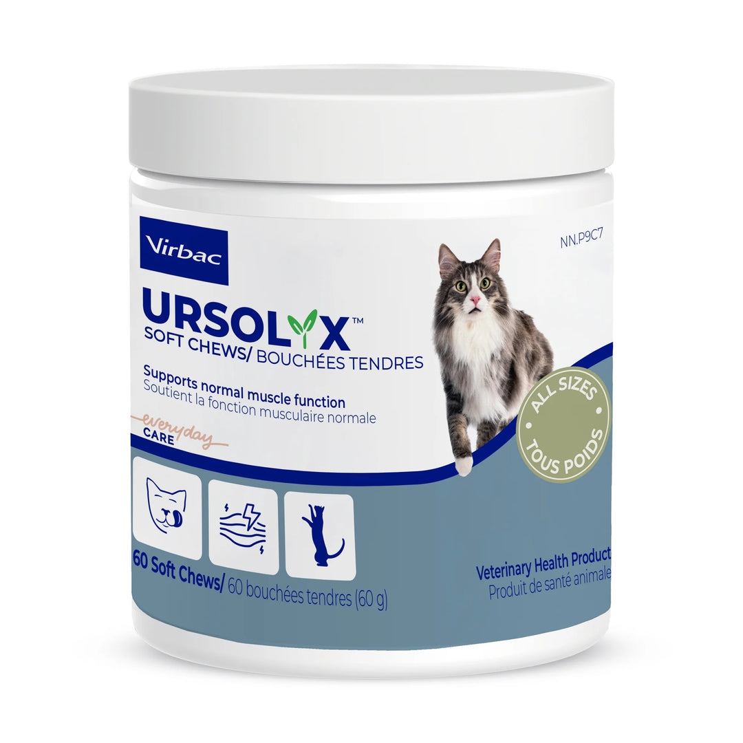 Ursolyx soft chews for cats, 60 soft chews