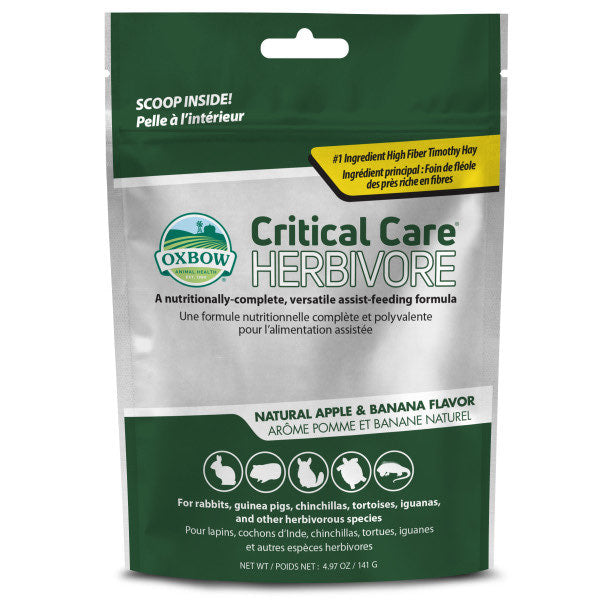 Oxbow Critical Care Herbivore Apple and Banana