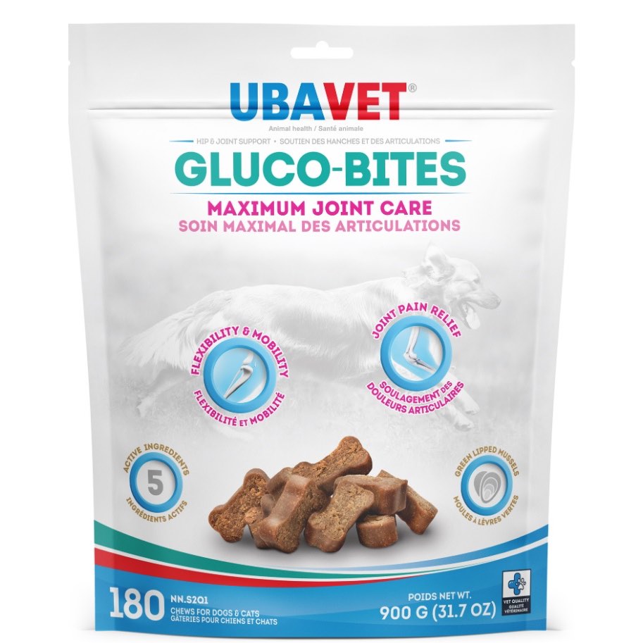 Ubavet Gluco-Bites Max Original Joint Support Chews for Dogs