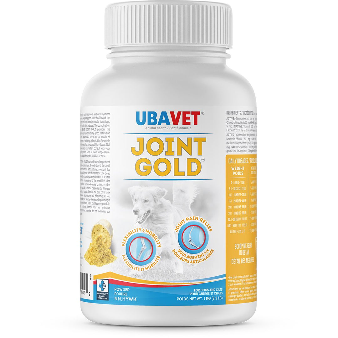 Ubavet Joint Gold Powder Dog Supplement