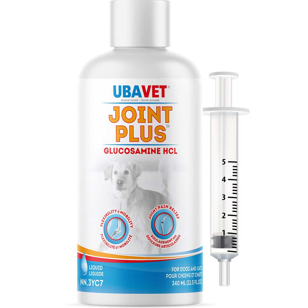 Ubavet Joint Plus Glucosamine HCl Liquid Formula for Dogs &amp; Cats