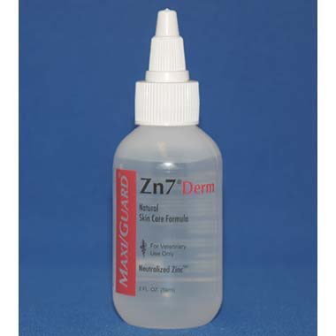 Maxi-Guard Zn7 Derm Zinc Skin Support for Cats and Dogs 2 oz