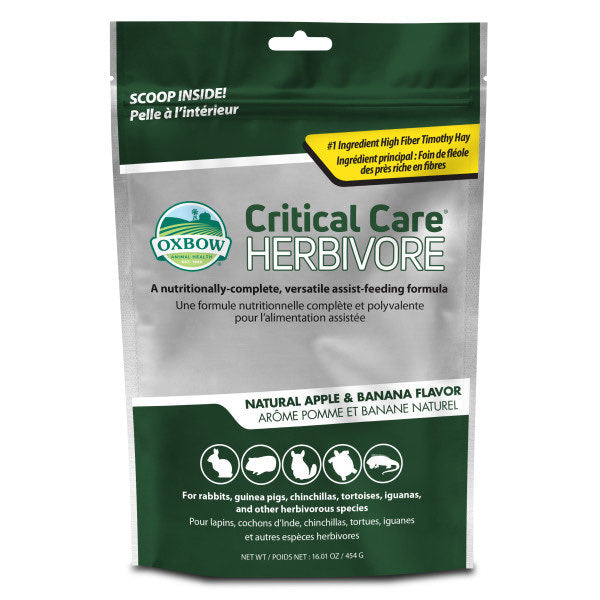 Oxbow Critical Care Herbivore Apple and Banana