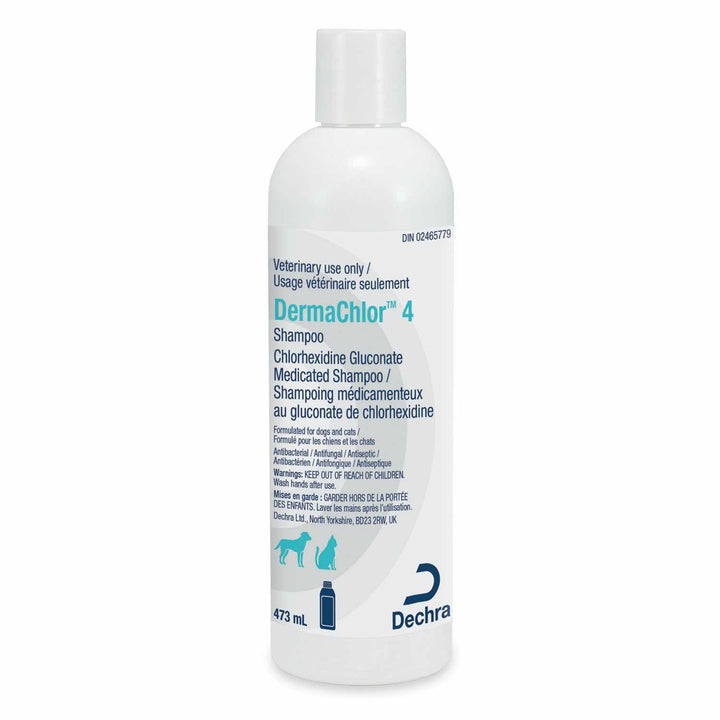 Dechra DermaChlor 4 Chlorhexidine Shampoo for Dogs &amp; Cats