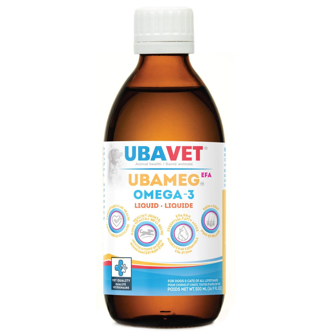 UBAMEG EFA Omega-3 fatty acid liquid supplement for dogs and cats