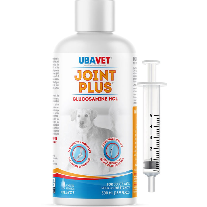 Ubavet Joint Plus Glucosamine HCl Liquid Formula for Dogs &amp; Cats