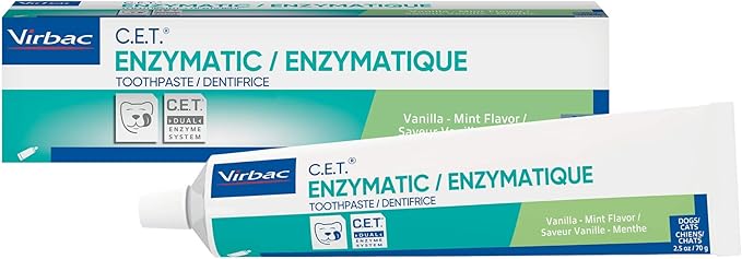 Virbac C.E.T Enzymatic Toothpaste for Cats and Dogs 70g