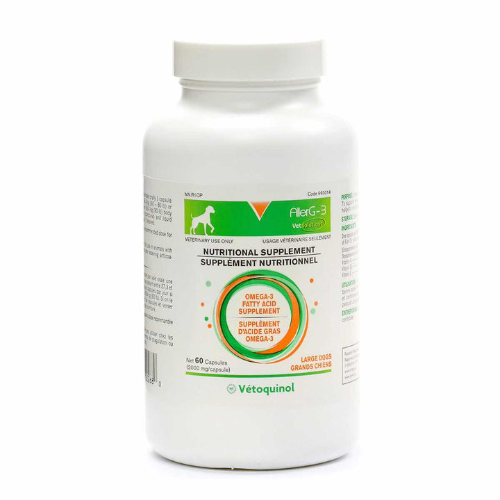 AllerG-3 Capsules 2000mg Pet Allergy Support Supplement
