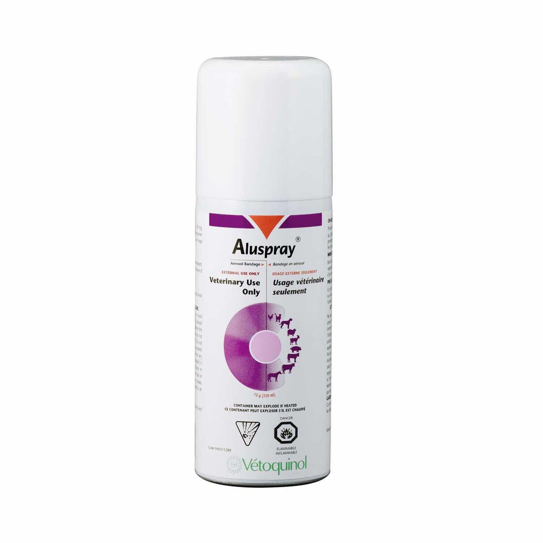 Vetoquinol Aluspray Bandage Aerosol for Dogs &amp; Cats 72g