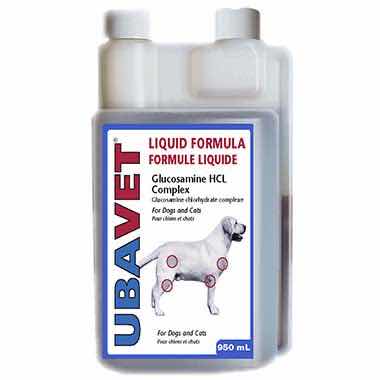 Ubavet Glucosamine HCl Liquid Formula for Dogs and Cats
