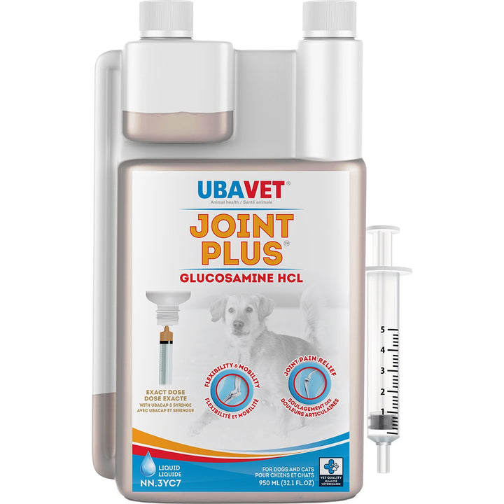 Ubavet Joint Plus Glucosamine HCl Liquid Formula for Dogs &amp; Cats