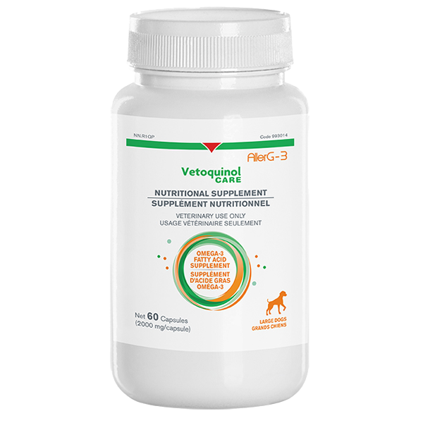 AllerG-3 Capsules 2000mg Pet Allergy Support Supplement
