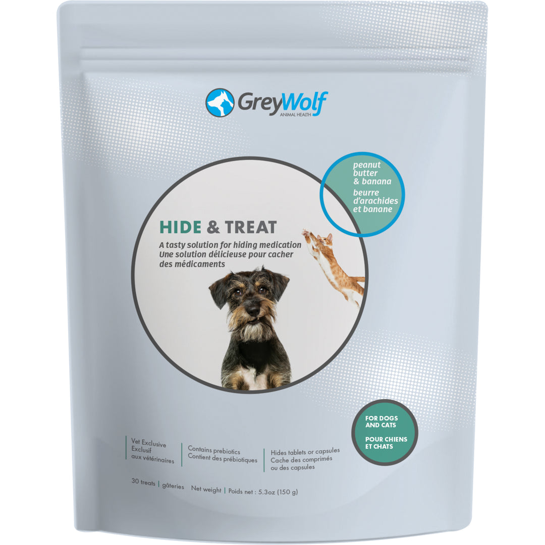 Grey Wolf Animal Health Hide &amp; Treat 30 Chews