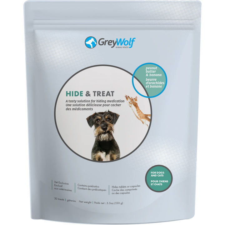Grey Wolf Animal Health Hide &amp; Treat 30 Chews