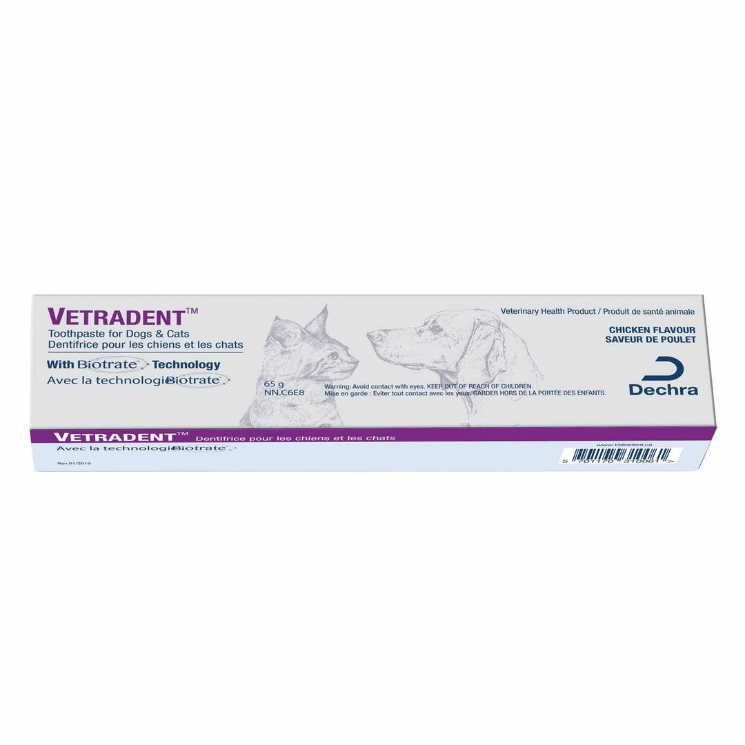 Dechra Vetradent Chicken Toothpaste for Dogs and Cats 65g