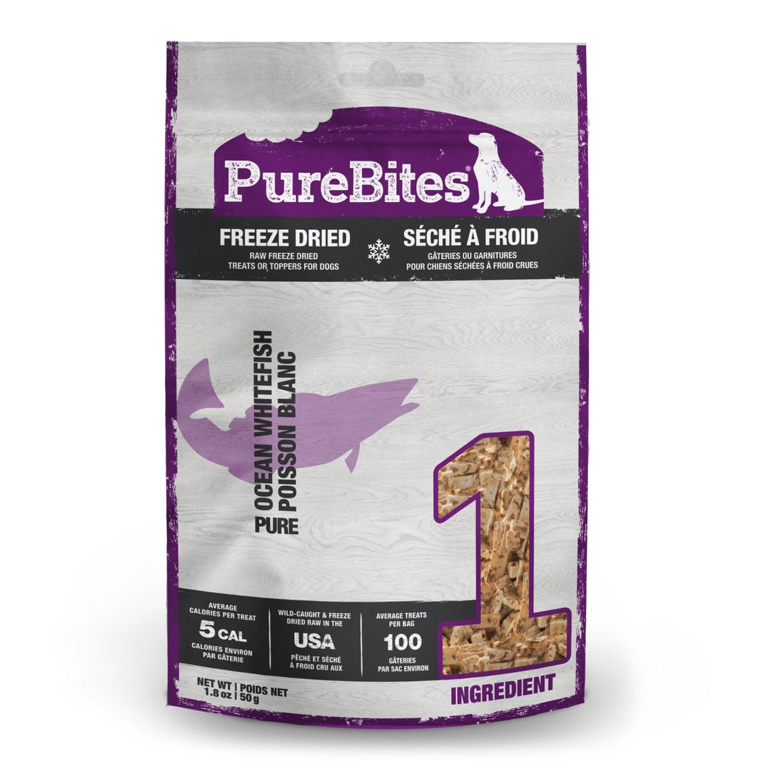 PureBites Freeze Dried Cod Dog Treats 137g